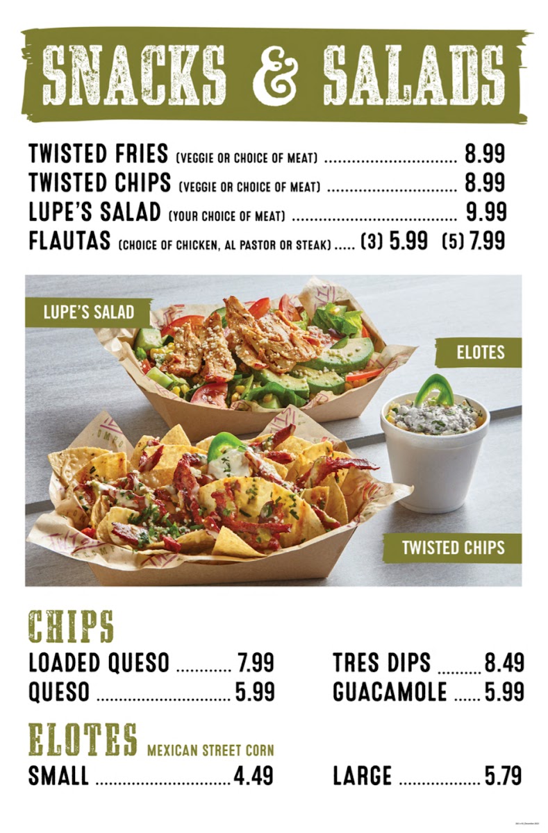 Twisted Trompo Menu - Image 2