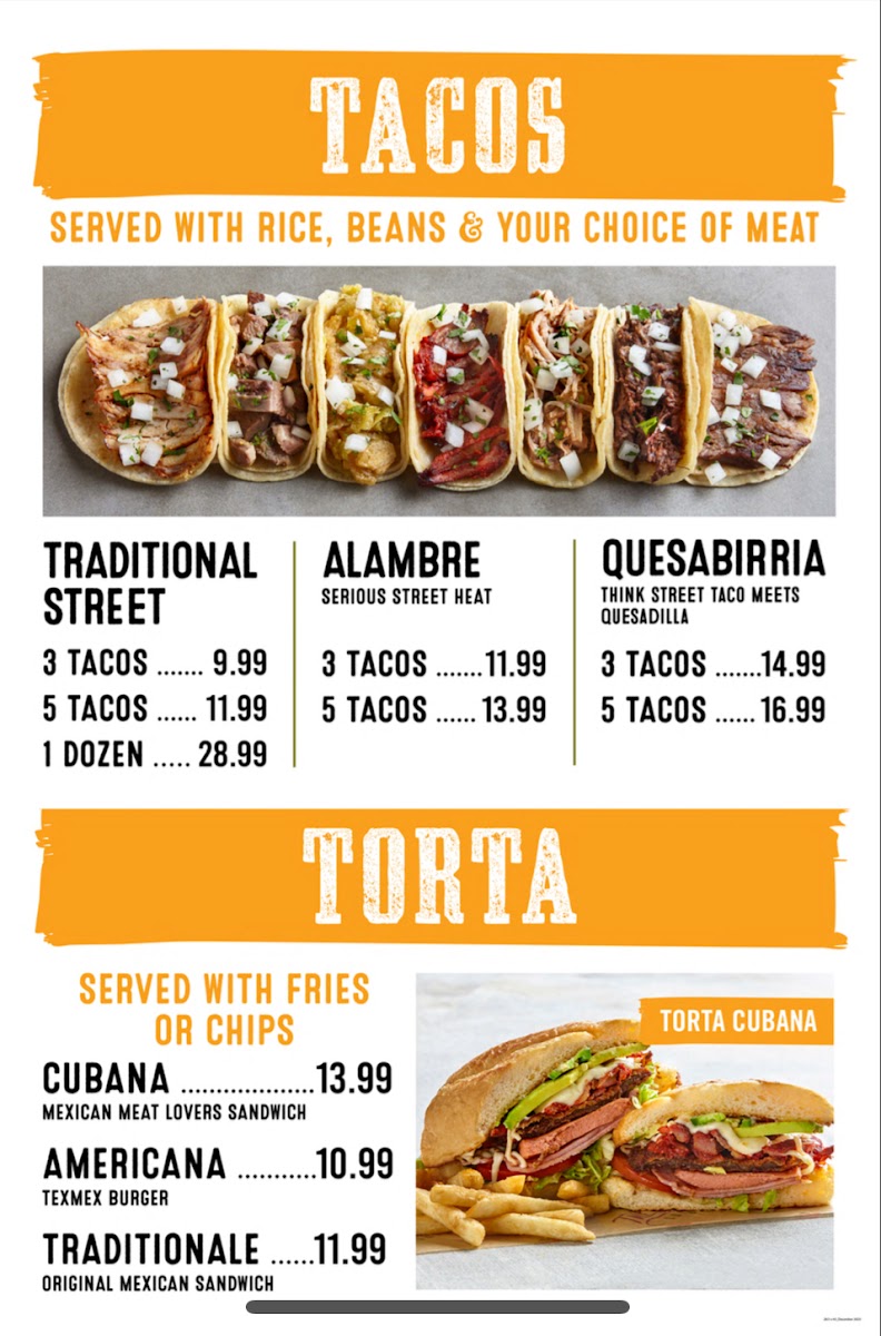 Twisted Trompo Menu - Image 3